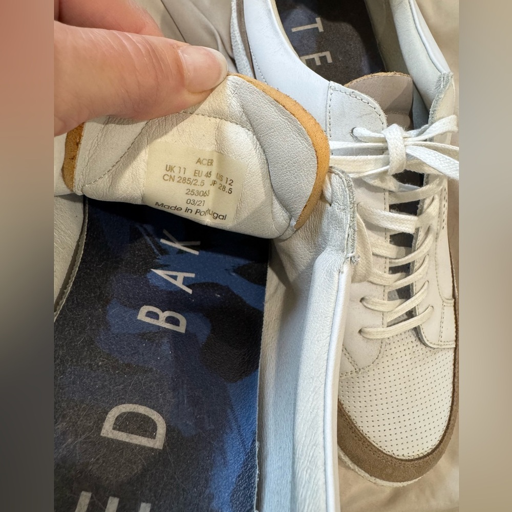 Ted BakerACER sneaker size 12 - Picture 7 of 9